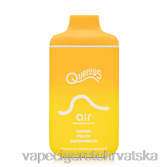 Vape Hrvatska Qurious Air 6000 Disposable Mango Breskva Lubenica